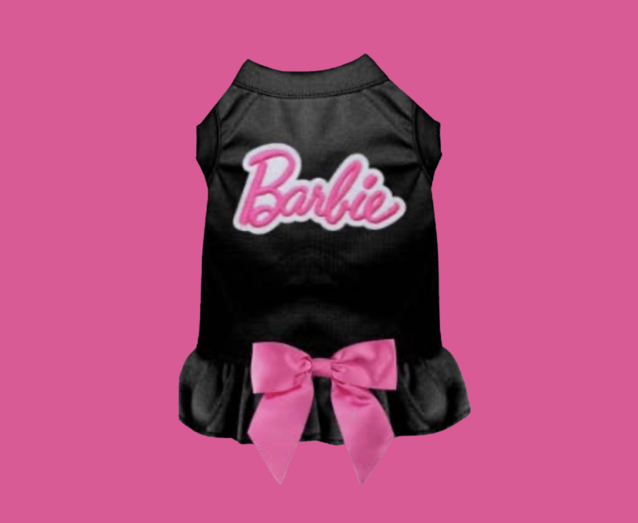 Barbie Dress with Pink Bow