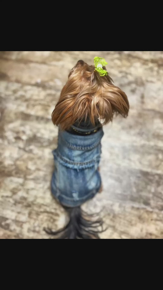 Distressed Denim Jacket