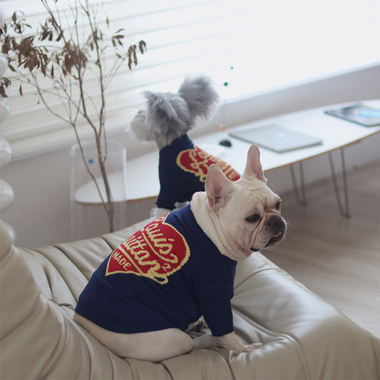 Designer Red Heart Sweater